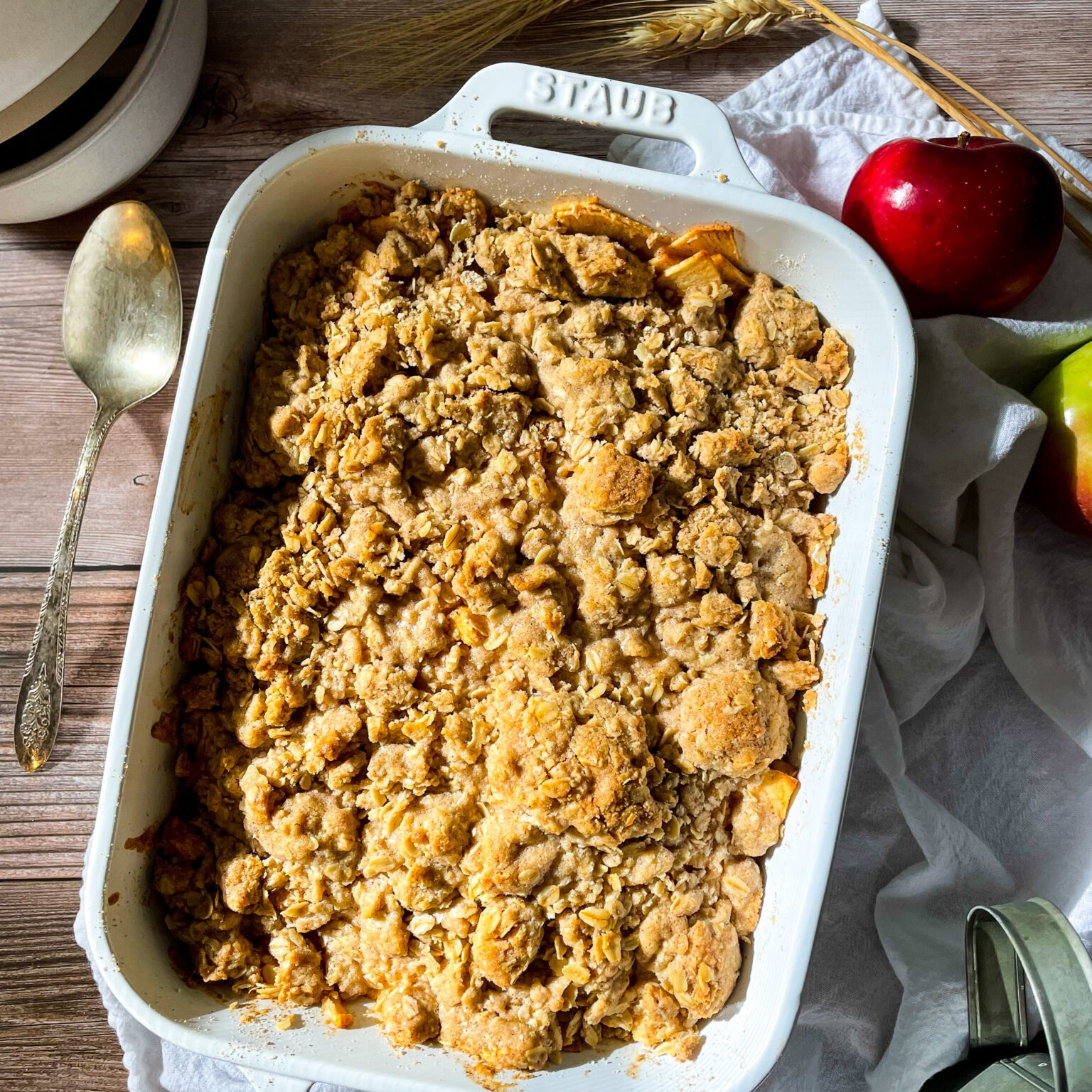The Best Apple Crisp with McIntosh Apples Sincerely Cassidy